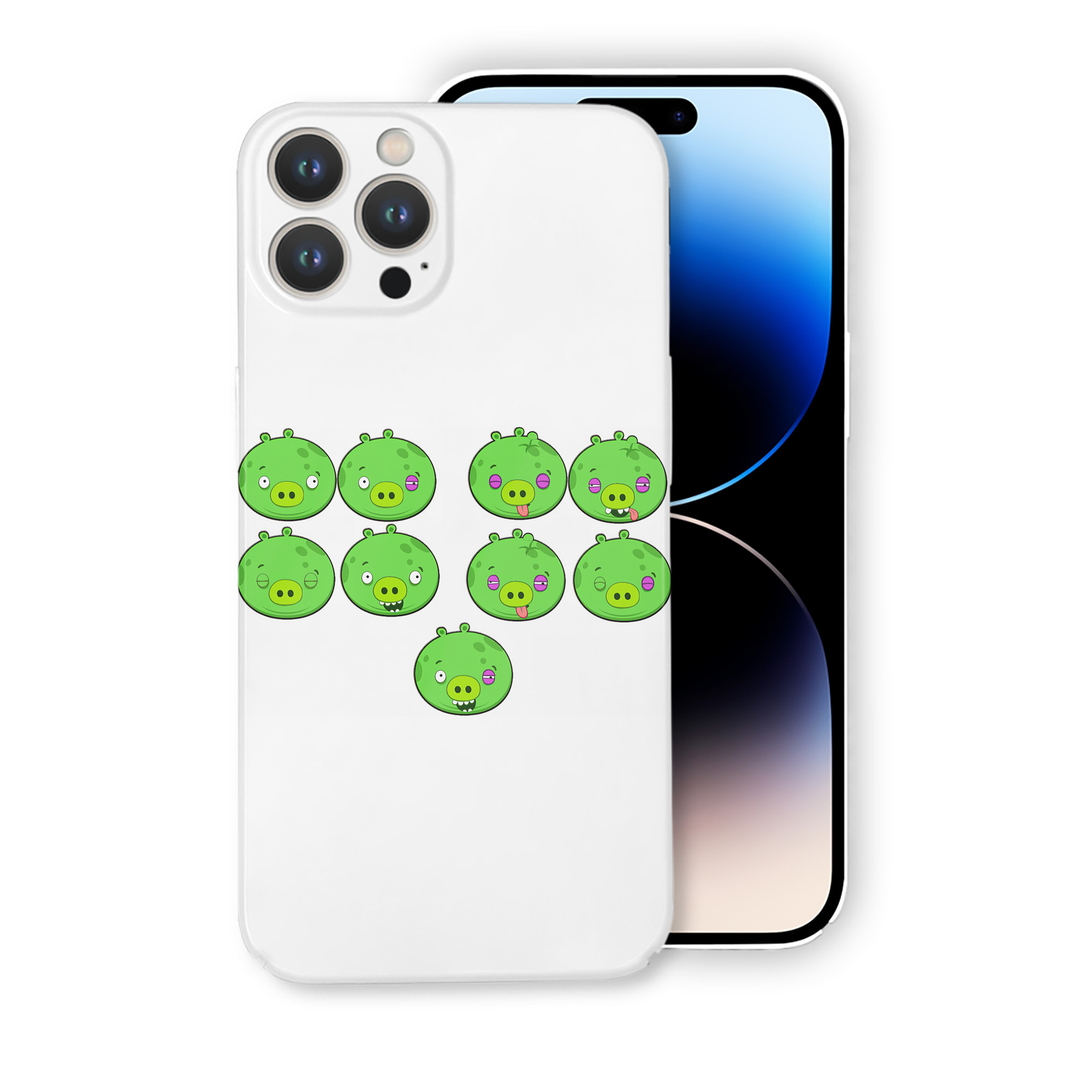 （画像用） Angry Birds アングリーバード 【iPhone 14シリーズ対応】ハードケース